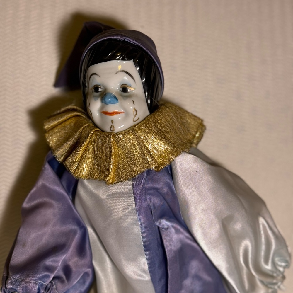 Vintage Porcelain Clown